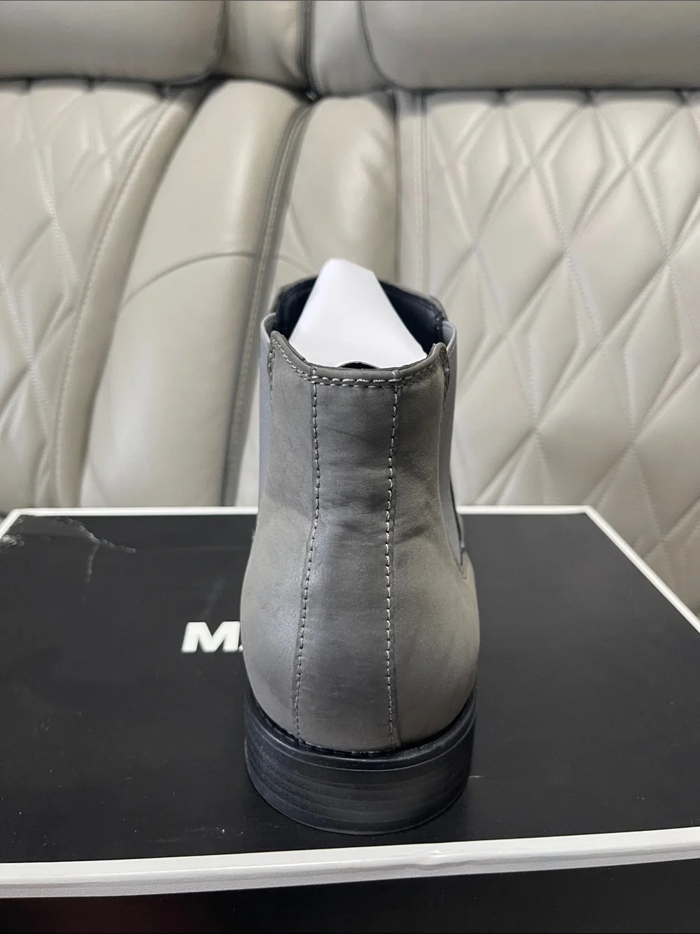 Steve Madden Grey Suede Chukka Boot